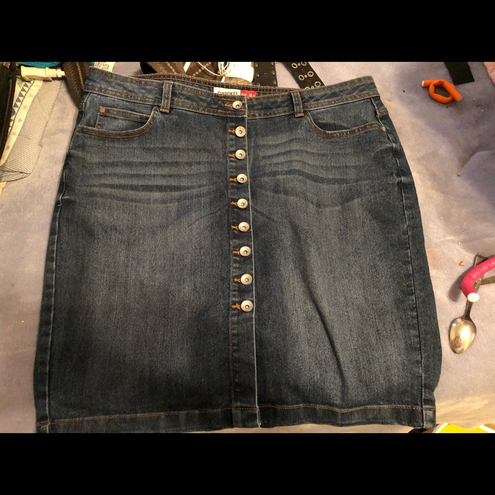 Jean Skirt